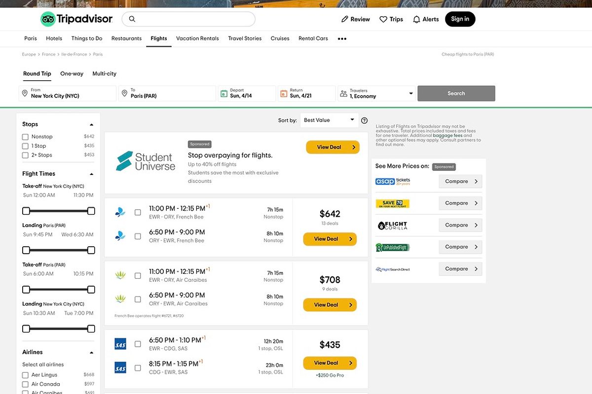 Best airfare search websites ranked: Skyscanner