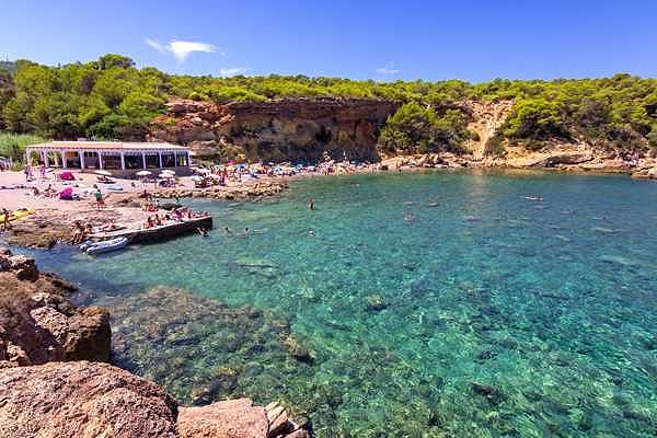 Playa Cala Xarraca in Ibiza