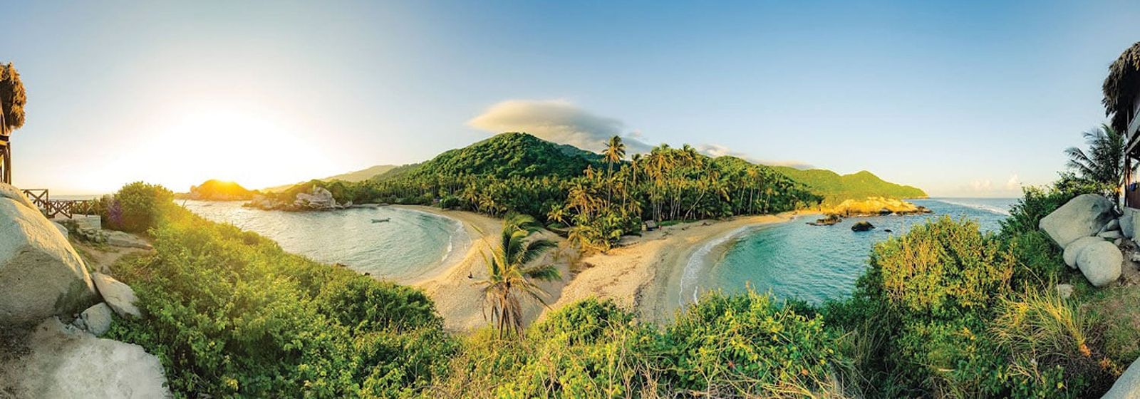 Tayrona National Park in Colombia during spring