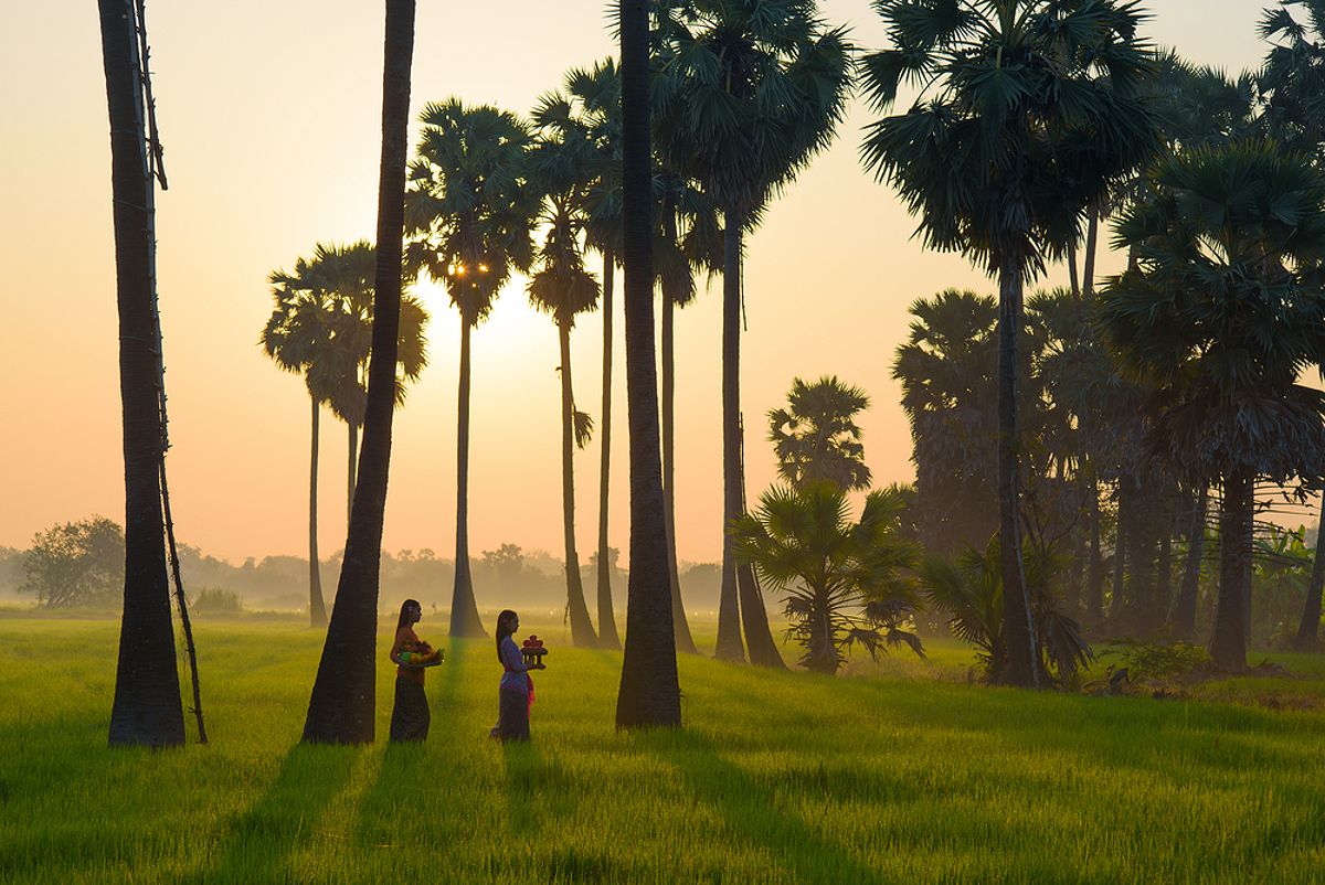 Wonderful Bali beach scene